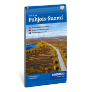 Norra Finland Vägkarta Calazo